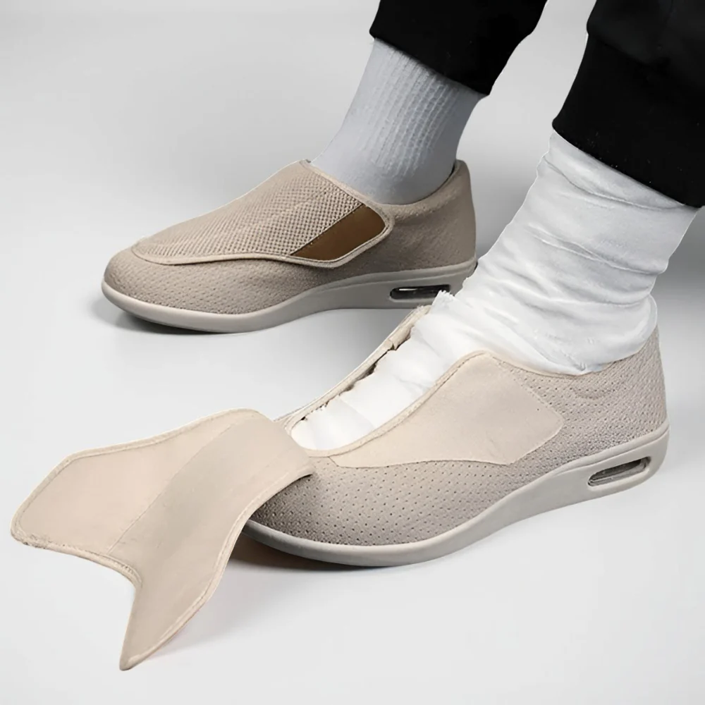 Men’s Walking Shoes Wide Fit Slipon Footwear