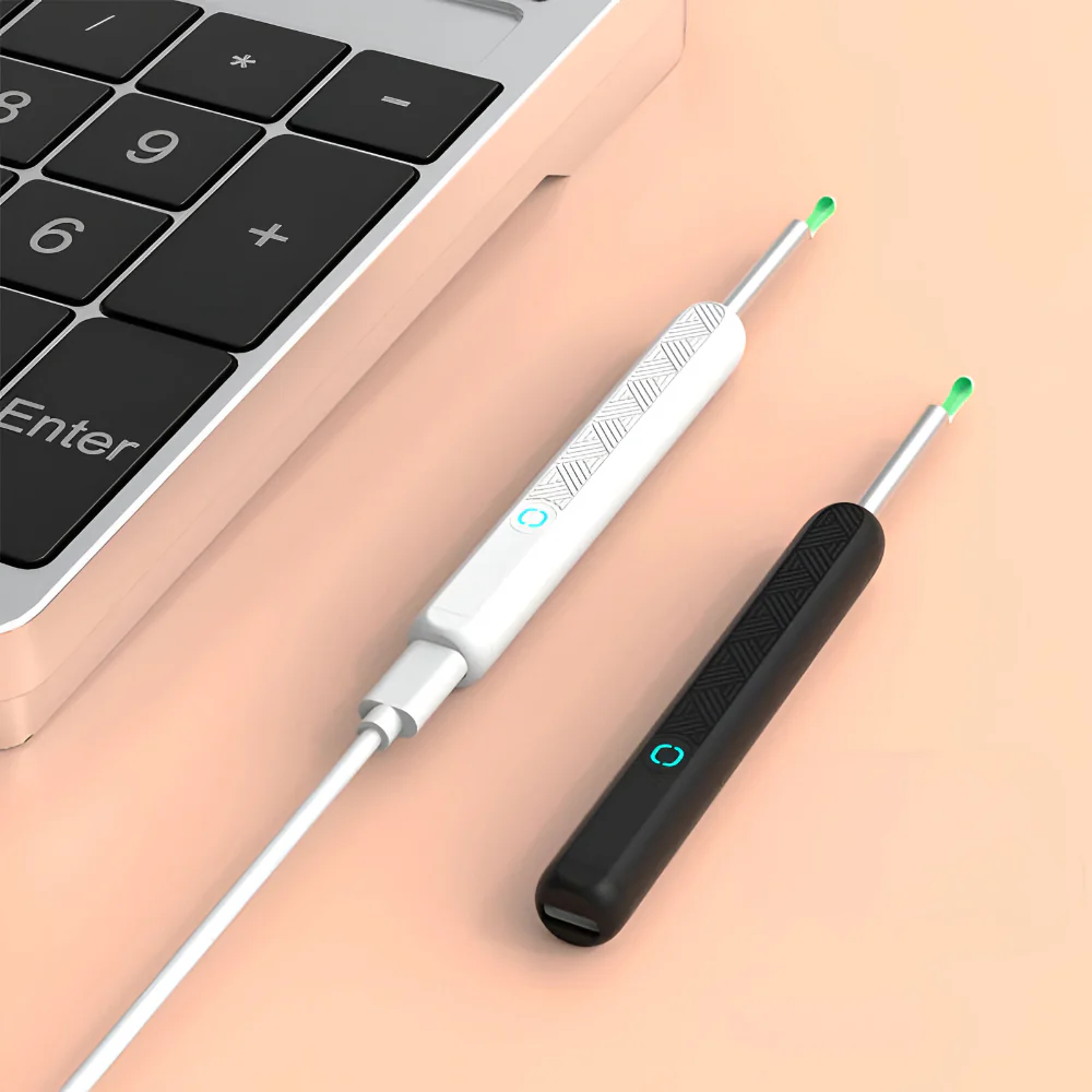 Ear Wax Removal Otoscope Camera LED Light 1080P HD