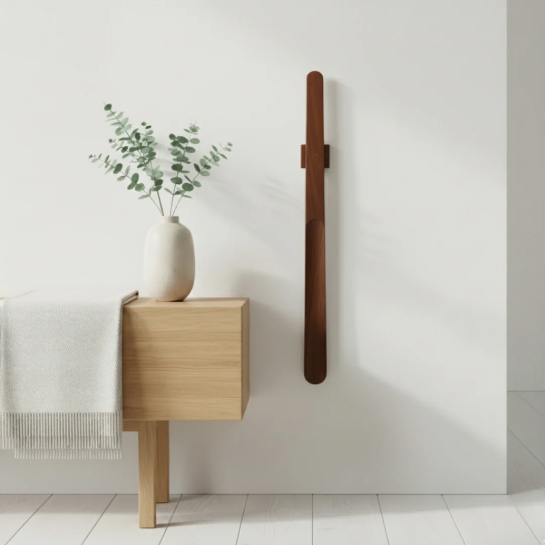 Shoe Horn Wall Mounted Magnetic Entryway Tool