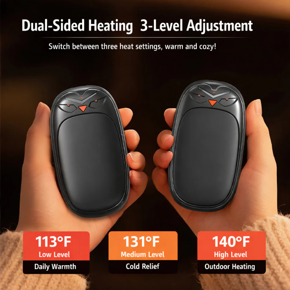Hand Warmers Rechargeable Electric Pocket Heater Set