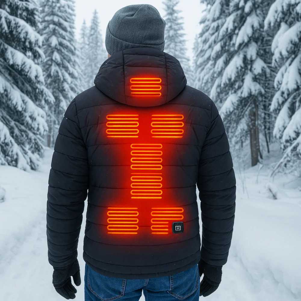 Heated Winter Gear Jacket Outdoor Warming Layer