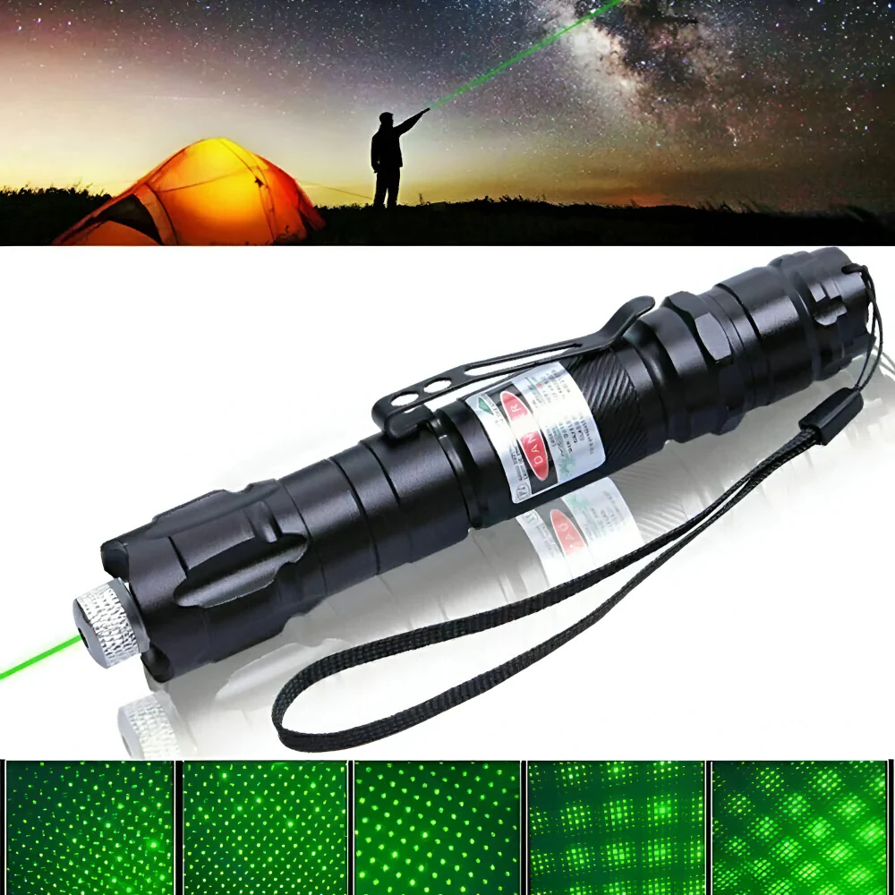Laser Pointer Long Range Rechargeable Green Precision Tool