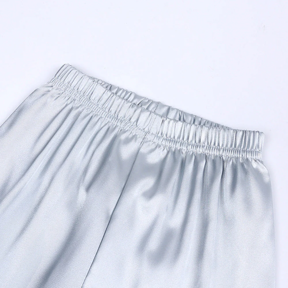 Kids Pajama Set Button Top Pants Sleepwear