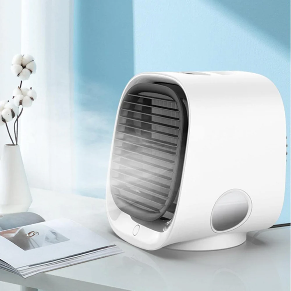 Fan Air Cooler Humidifier Desk Mini USB Room Device