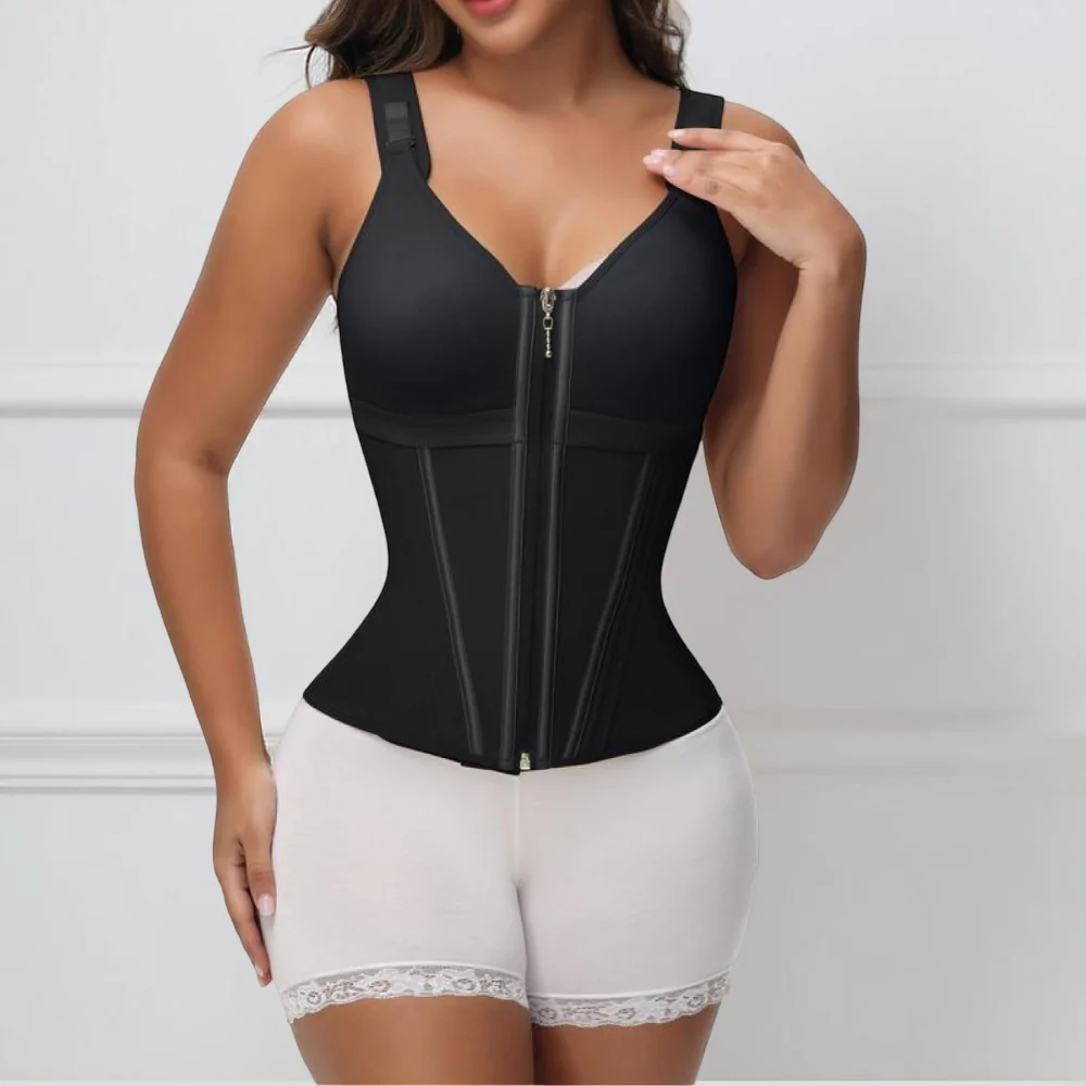 Women’s Waist Trainer Corset Slimming Shapewear Vest Built Bra