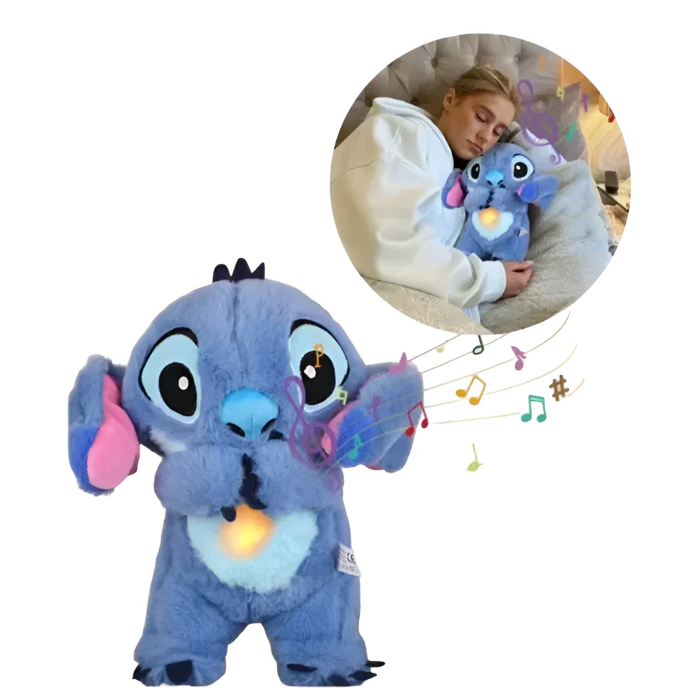 Kids Toy Plush Stuffed Animal Breathing Light Companion