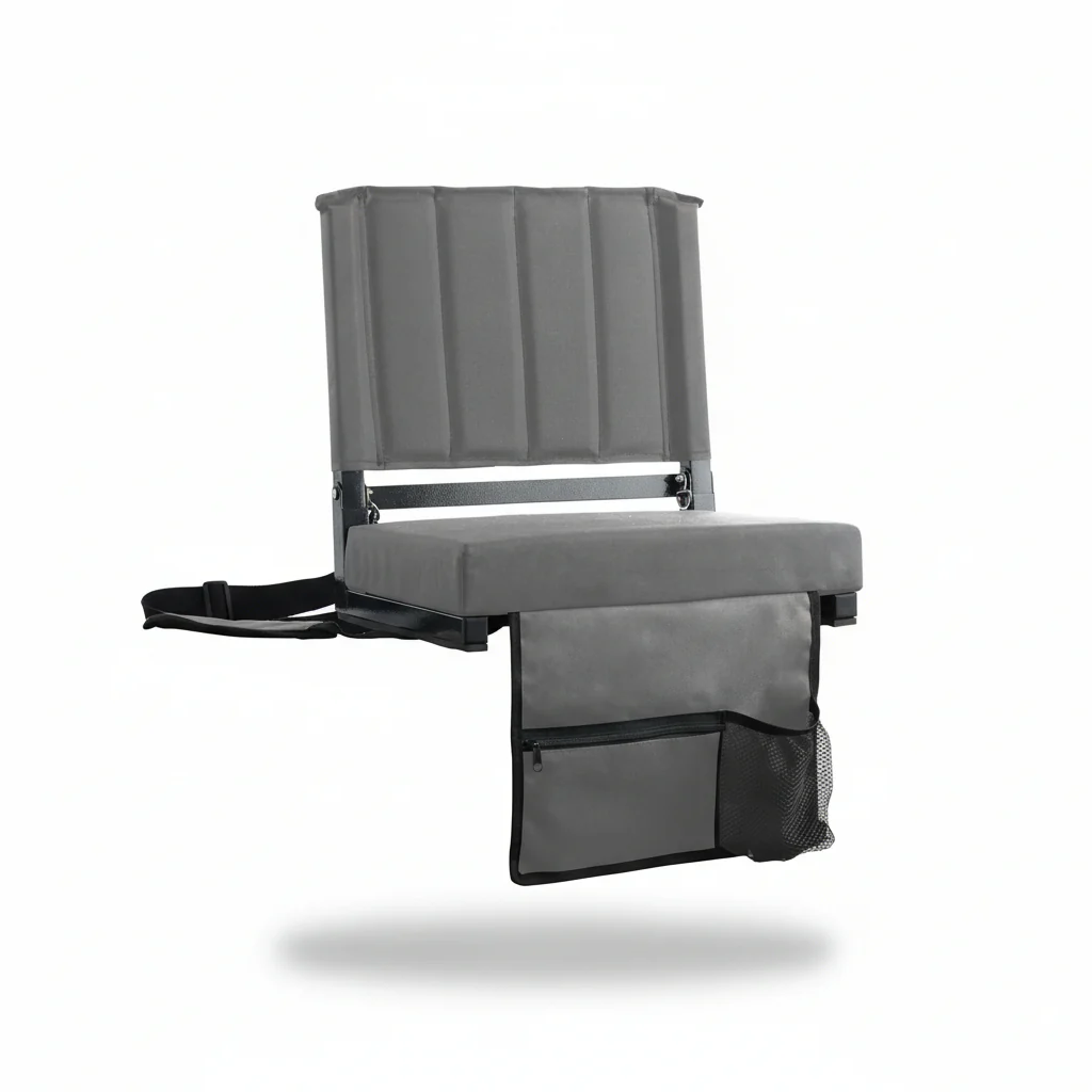 Stadium Seat Padded Folding Bleacher Chair Backrest